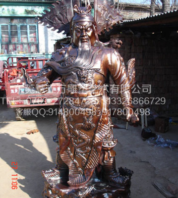 湖北寺庙古代人物雕塑品-广东玻璃钢雕塑厂家可定做