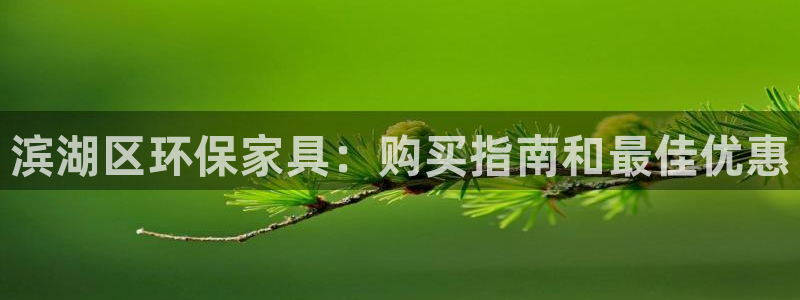 杏耀平台靠谱吗：滨湖区环保家具：购买指南和最佳优惠