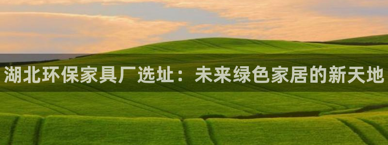 杏耀官网注册：湖北环保家具厂选址：未来绿色家居的新天地